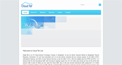 Desktop Screenshot of cloudtelbd.com
